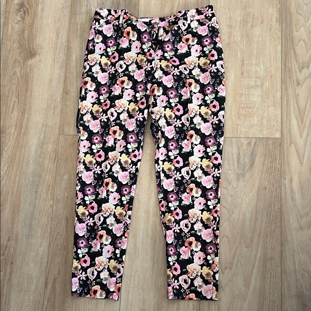 H&M Black Floral women's Leggings